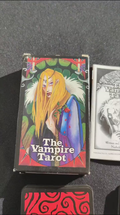 The Vampire Tarot – Rare 2001 Gothic Divination Deck by US Games Systems