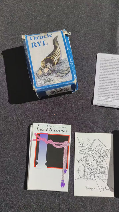 Oracle RYL – Rare 1999 French Divination Deck with 65 Cards