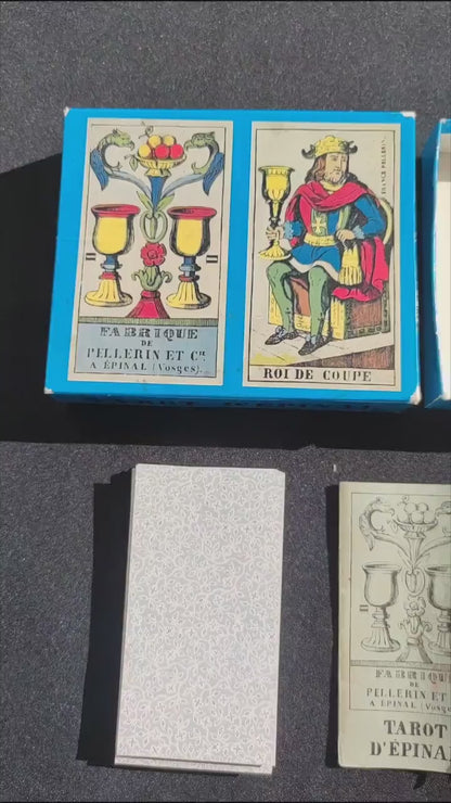 Tarot d'Épinal – Rare 1976 Reissue of Historic 1830 French Tarot Deck | Collector’s Edition