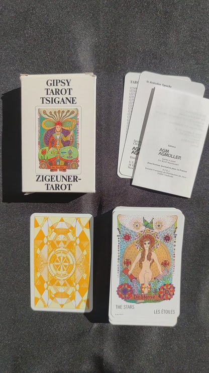Gypsy Cards Game – First Edition 1982 by Walter Wegmüller | Rare Bohemian Divination Deck